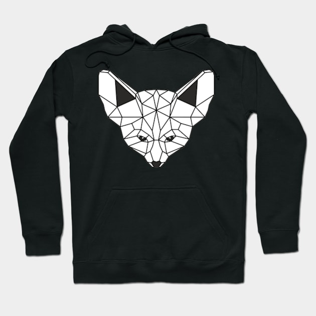 Geometric Fox Hoodie by Eini